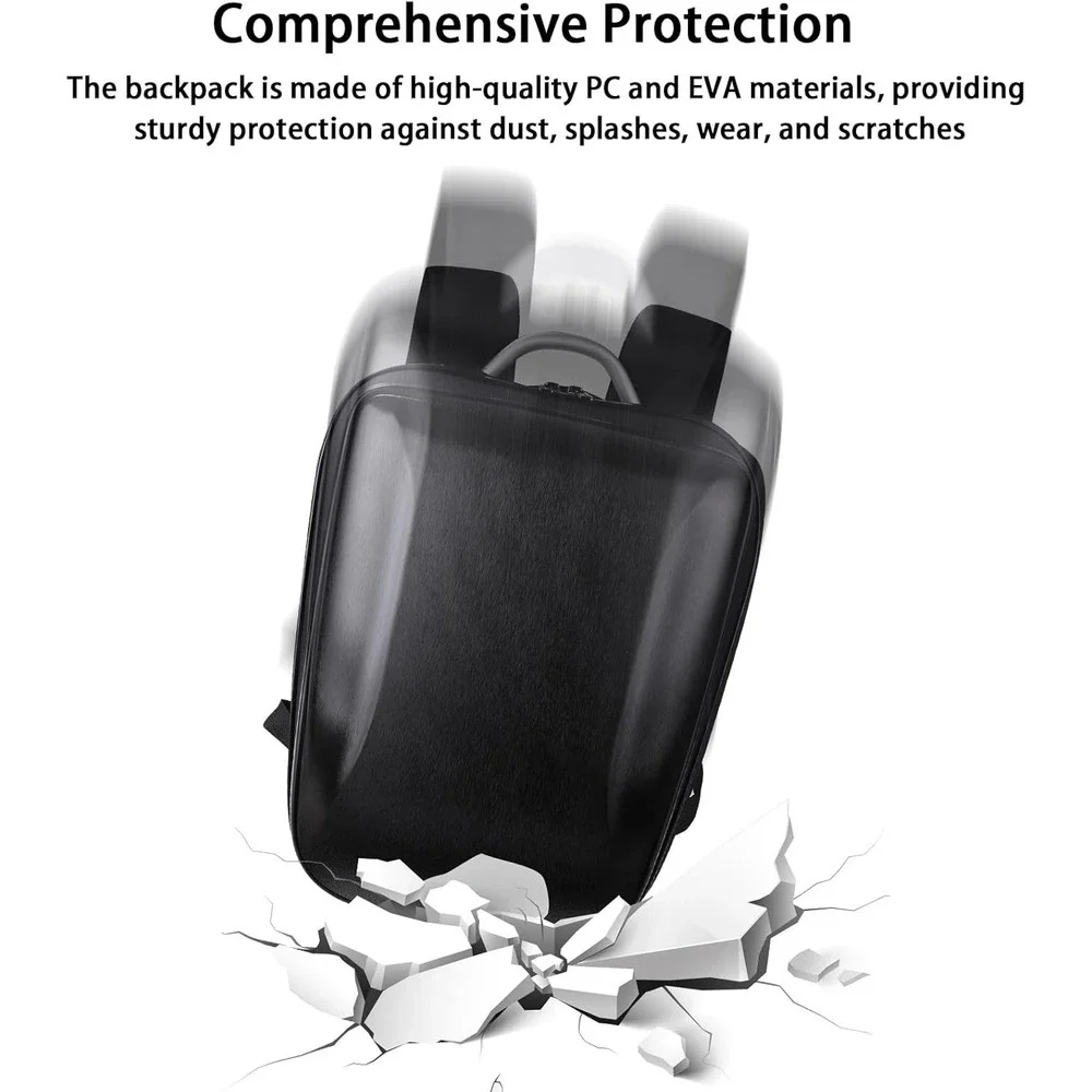 Waterproof Hard Case for DJI Mini 4 Pro Combo –‎ Stores 8 Batteries + RC + Hub
